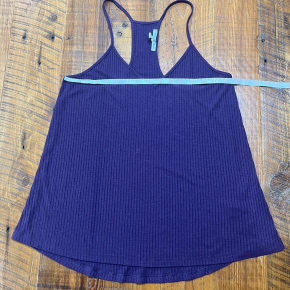 Express One Eleven Purple Racer Back Tank Top, Size Medium - Picture 5 of 6